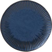 Assiette Plate 26 Cm Bleue - Gallery - Easy Life