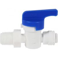 Vanne Droite Filetage 1/4 pour Tube 1/4