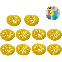 10 pièges à guêpes (7,3 x 6,5 cm), pièges à mouches des fruits, pièges à abeilles, pièges à guêpes volantes, pièges à guêpes réutilisables, pièges à abeilles