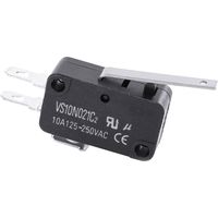 TRU COMPONENTS TC-MS22 Mikroschalter TC-MS22 10 A tastend 1 St.