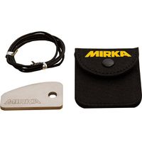 Mirka – Racloir à peinture Shark Blade – Élimination précise des coulures et boursouflures – Construction durable en CrN – Pour surfaces peintes