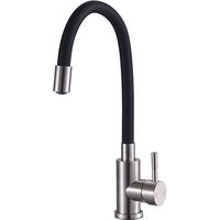 Groupe de sécurité inox coudé 3/4" pour eau agressive – Siège inox – Garde d'air coudée – Vanne d'arrêt intégrée