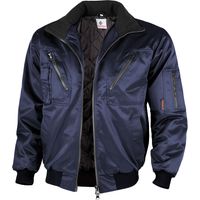 Qualitex Pilotenjacke mit festem Arm & Steppfutter, Größe: 4XL, Farbe: marine