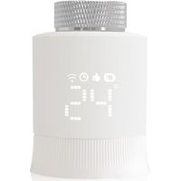 Tête Thermostatique Radiateur Zigbee Intelligente, Vanne Thermostatique Connectée Programmable, Thermostat Connecté Radiateur Electrique Alexa, Google Assistant, Smart Life/Tuya App Compatible