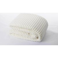 Coperta sherpa 3d, ecrù l.130 x l.170 cm Centrale Brico