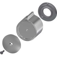 KWC AR Temperaturwahlgriff, F5, Metall, Sicherheitsschraube, 2030052851