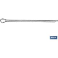 Stifte und Clips DIN 94 M40x40 Blister mit 10 Einheiten.