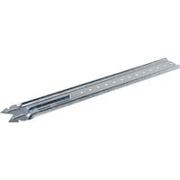 Sujetador de acero galvanizado para pieles tipo 18/45 Longitud 310mm - Caja de 50