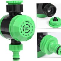 Programmateur d'Arrosage Automatique pour Jardin – 2 Heures de Contrôle – Idéal pour l'Irrigation des Plantes