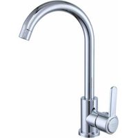 Miscelatore da cucina, rubinetto da cucina monocomando, raccordi per lavello da cucina in acciaio inox semplice