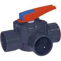 Accessoire de piscine pool-total 41862 vanne rotative 3 voies silicone EPDM