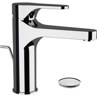 Omega miscelatore monocomando per lavabo alto cromo