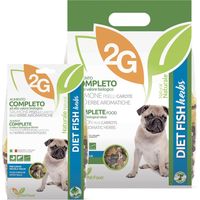 DIET FISH HERBS 350 g: DIET FISH HERBS alimento completo per cani ricche di Omega 3 per supportare il sistema immunitario