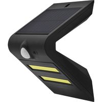 Solar-LED-Wandleuchte Korpass Sensor 7W kaltschwarz