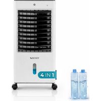 Climatizador Portátil Zenet ZET-481 4 en 1 - Aire Acondicionado Móvil sin Tubo con Calefacción 2000W, Purificador y Humidificador - Hasta 30m²