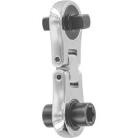Llaves busching micro articulación flexible rotación 180 grados
