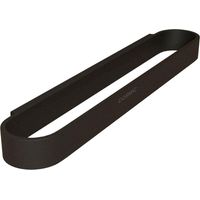 COSMIC Towel ring 40cm, Wall Mounted Matt Black Compatible with ALIFE Collection