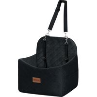 Skylos Pet Booster Dog Car Seat Safe Travel Carrier Bed Bag Basket Puppy Black