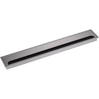 Kabeldurchlass CAVO Kabeldose eckig 500 x 80 mm Silber eloxiert