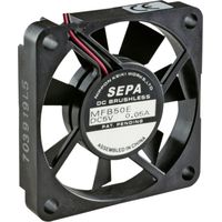 SEPA MFB50E12A Axiallüfter 12 V/DC 14.3 m³/h (L x B x H) 50 x 10.2 x 50 mm