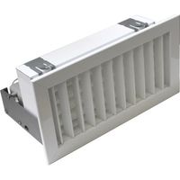 Rejilla inteligente triple - AIRZONE Medidas: 400x150 mm