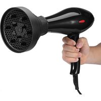Diffuseur de Cheveux Universel Volumateur, Accessoire de Diffuseur de Sèche-Cheveux pour Cheveux Bouclés et Ondulés Naturels, Sèche-Cheveux Pliable Souffleur de Cheveux Diffuseur Couverture Outil de