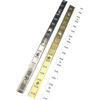 MONIN SAS Zahnstange - vernickelter Stahl - Breite 16 mm - 2 mL Bar - 270700