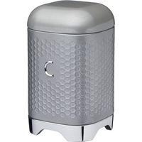 Lovello Retro Shadow Grey Textured Coffee Canister