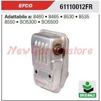 Marmitta silenziatore EFCO motosega 8460 8465 8530 8535 8550 61110012FR