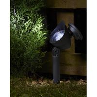 Pack de 4 spots solaires Prima SMART GARDEN - lumière directionnelle 3 lumens