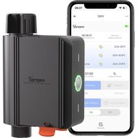Programmateur Arrosage Automatique, Minuterie Arrosage Automatique pour Jardin, Nécessite Un ZigBee Hub, IP55 Étanche, Requête d'historique, Compatible avec Alexa/Google Home/Home Assistant