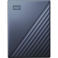WD My Passport Ultra 2TB Blue USB-C/USB3.0 HDD 6,4cm 2,5Zoll Metal finish RTL portable extern