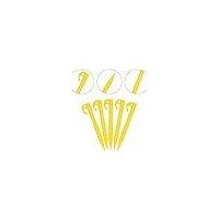 Piquet de Tente en Plastique, Piquets de Tente Spirale, Sardine Tente de Jardin Sol, pour Accessoires pour Camping, Auvents de Camping, Auvents de Caravane(30 Pcs )