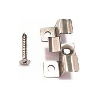Green Outside – Boite de 100 clips et vis inox pour lames de terrasse alvéolaires – Résistants aux intempéries – Espacement inter-lames de 5mm – Qualité pro