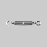 Tenditore ad occhio e gancio 24 mm