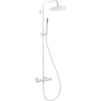 Essebagno Colonne de douche thermostatique Luisa II blanche