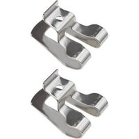 Lot de 2 crochets de ceinture pour perceuse électrique compatibles avec les tournevis DeWalt N268241 N169778 N086039 DCD980 DCD985 DCD780 Trou de 5 mm