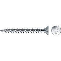Scatola da 500 Viti per Legno a Testa Svasata Pozi Din/Ref Vlox Ø4.5x15mm Zincate + Lubrificate - Celo