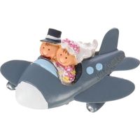 Mopec Z8800 – Magnete Coppia di Sposi Pit & Pita in Aereo, Confezione da 12 Pezzi