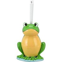 Bathroom Toilet Brush Set Household Holder Frog Shape Bowl Cleaning Tool Creative Toilet Brush Cleaning Tool