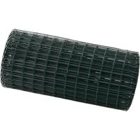 vidaXL Clôture Euro 0,6 x 10 m Fer revêtu de PVC Vert