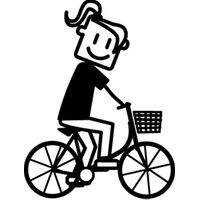Autocollant fille vélo noir ALTIUM 3007179 - Ce produit de marque Altium est neuf.
