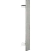 MANIGLIONE INOX INCLINATO 'OREGON' 40x10x500 mm, Inter. 300