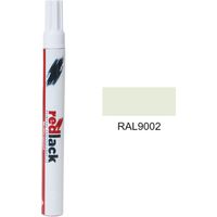 Retuschierstift 8 ml – RAL 9002 - Glanz - Weißgrau - für verschiedene Oberflächen - Redlack