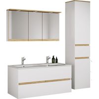 Conjunto de muebles de baño con lavabo Cosila-I 111 165x151x51 - VCM