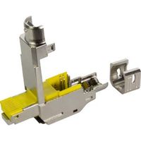 HARTING 20821010020 preLink RJ45 plug, IP20 Cat.6A L-0°