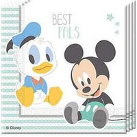 Cf.20 Tovaglioli 33X33 Mickey Infant 85590 X1