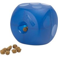 BUSTER - Soft Cube Blue 12x12cm treat dispenser