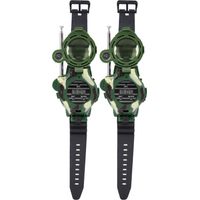 2 Pièces Talkies-Walkies Militaires Jouets Enfants Simulation Extérieur Cadeau