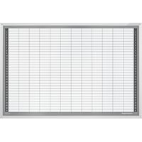 magnetoplan, Kit de planning mensuel, type CC, acier émaillé,